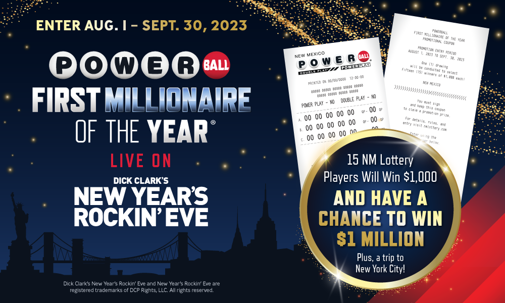 Millionaire lotto new clearance years eve