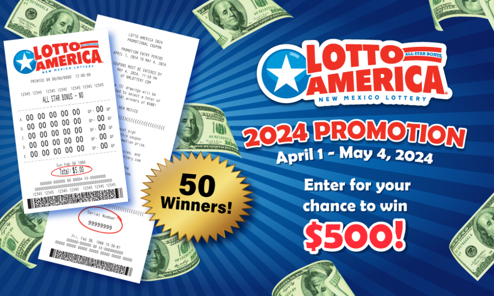 Lotto America 2024 Promotion | NM Lottery